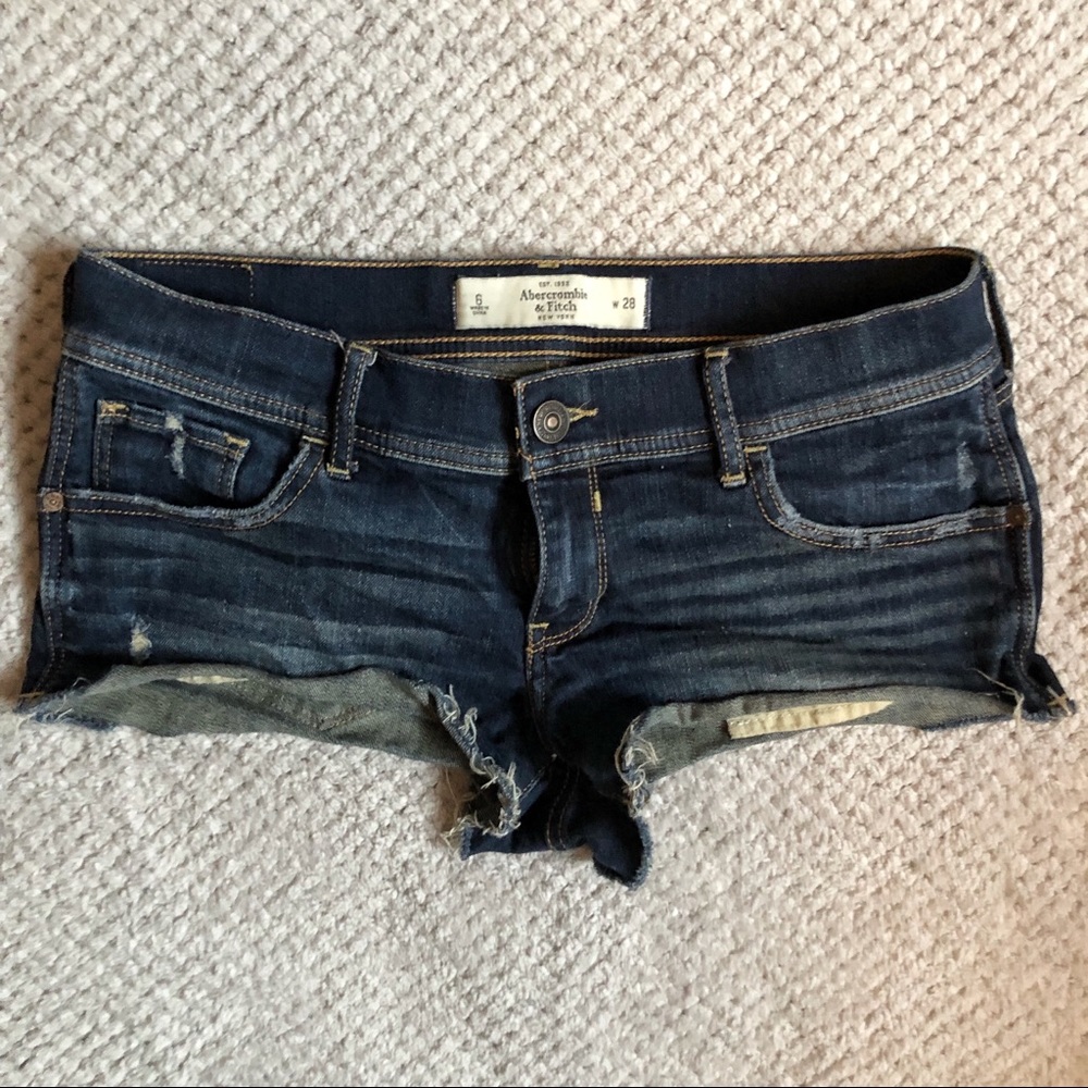 A&F Demin Short Shorts